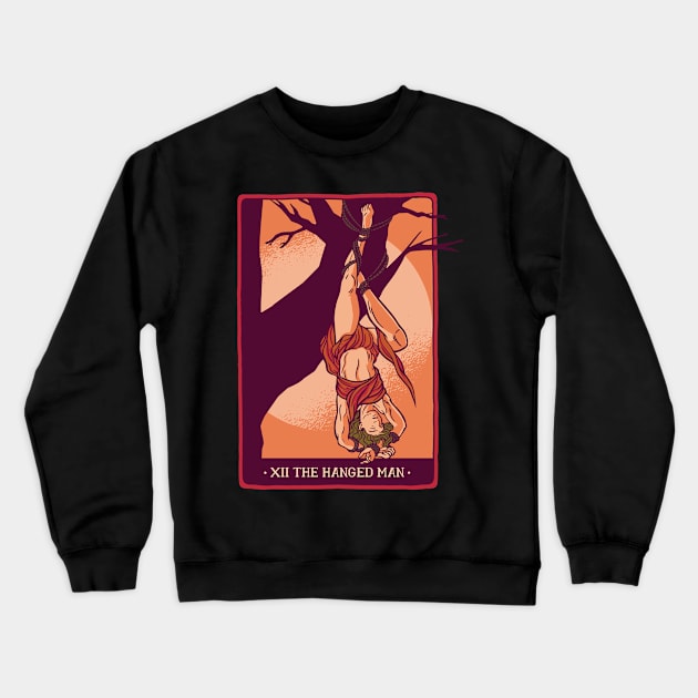 The Hanged Man Crewneck Sweatshirt by Eclecterie